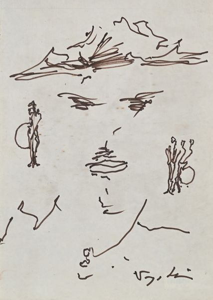 Antonio Vangelli : Ritratto con cappello  - Asta Arte Moderna e Contemporanea - Associazione Nazionale - Case d'Asta italiane