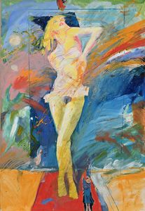 Sergio Barletta - Donna in piedi