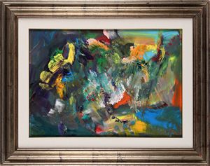 Ernesto Treccani : Siepe accesa  - Asta Arte Moderna e Contemporanea - Associazione Nazionale - Case d'Asta italiane