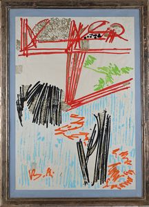 Antonio Vangelli : Senza titolo  - Asta Arte Moderna e Contemporanea - Associazione Nazionale - Case d'Asta italiane