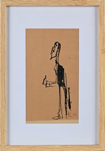 Giovanni Stradone : Il maggiordomo  - Asta Arte Moderna e Contemporanea - Associazione Nazionale - Case d'Asta italiane