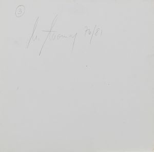 Norbert Thomas : Senza titolo  - Asta Arte Moderna e Contemporanea - Associazione Nazionale - Case d'Asta italiane