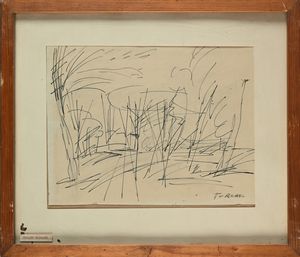 GIULIO TURCATO : Ginestre  - Asta Arte Moderna e Contemporanea - Associazione Nazionale - Case d'Asta italiane