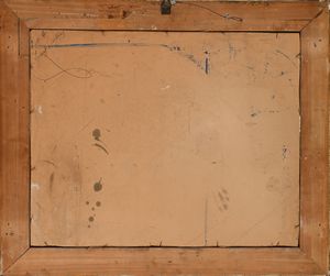 Raffaele De Grada : Paesaggio collinare e borgo turrito  - Asta Arte Moderna e Contemporanea - Associazione Nazionale - Case d'Asta italiane