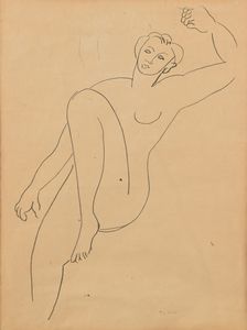 GIULIO TURCATO : Studio di figura  - Asta Arte Moderna e Contemporanea - Associazione Nazionale - Case d'Asta italiane