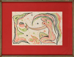 Rafael Alberti : Senza titolo  - Asta Arte Moderna e Contemporanea - Associazione Nazionale - Case d'Asta italiane