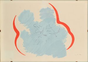 GIULIO TURCATO : Senza titolo  - Asta Arte Moderna e Contemporanea - Associazione Nazionale - Case d'Asta italiane