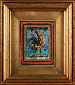 Gennaro Picinni : Il gallo  - Asta Arte Moderna e Contemporanea - Associazione Nazionale - Case d'Asta italiane