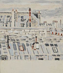 Orfeo Tamburi - Tetti di Parigi