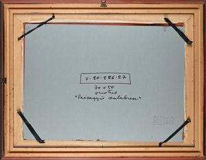 Enotrio Pugliese : Paesaggio Calabrese  - Asta Arte Moderna e Contemporanea - Associazione Nazionale - Case d'Asta italiane