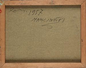 Bruno Mancinotti : Gazometro  - Asta Arte Moderna e Contemporanea - Associazione Nazionale - Case d'Asta italiane