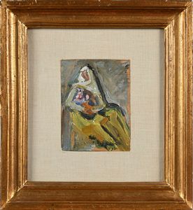 Figura seduta  - Asta Arte Moderna e Contemporanea - Associazione Nazionale - Case d'Asta italiane