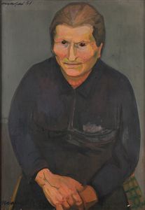 Mario Mafai - Ritratto di contadina