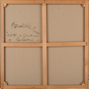 Paolo Baratella : Notte e giorno a palazzo  - Asta Arte Moderna e Contemporanea - Associazione Nazionale - Case d'Asta italiane