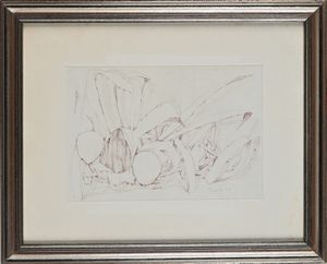 Armando Buratti : Vegetazione  - Asta Arte Moderna e Contemporanea - Associazione Nazionale - Case d'Asta italiane