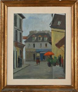 Ortenso Gionfra : Scorcio di Parigi  - Asta Arte Moderna e Contemporanea - Associazione Nazionale - Case d'Asta italiane