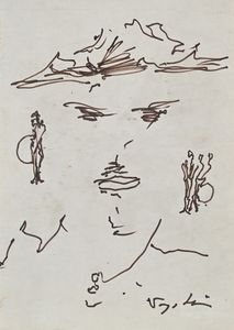 Antonio Vangelli - Ritratto con cappello