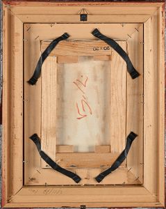 Antonio Vangelli : Due figure  - Asta Arte Moderna e Contemporanea - Associazione Nazionale - Case d'Asta italiane