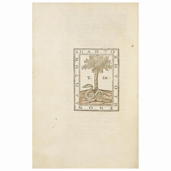 Tre delle più note opere di Trissino, modello universale di intellettuale umanistico  - Asta LIBRI, MANOSCRITTI E AUTOGRAFI - Associazione Nazionale - Case d'Asta italiane