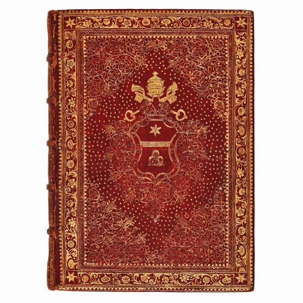 Magnifica legatura romana alle armi Albani  - Asta LIBRI, MANOSCRITTI E AUTOGRAFI - Associazione Nazionale - Case d'Asta italiane