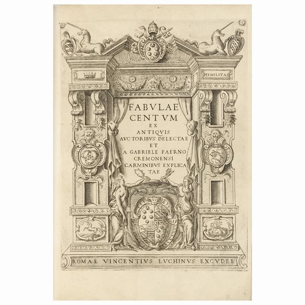 Prima edizione di questa celebre raccolta illustrata di favole  - Asta LIBRI, MANOSCRITTI E AUTOGRAFI - Associazione Nazionale - Case d'Asta italiane