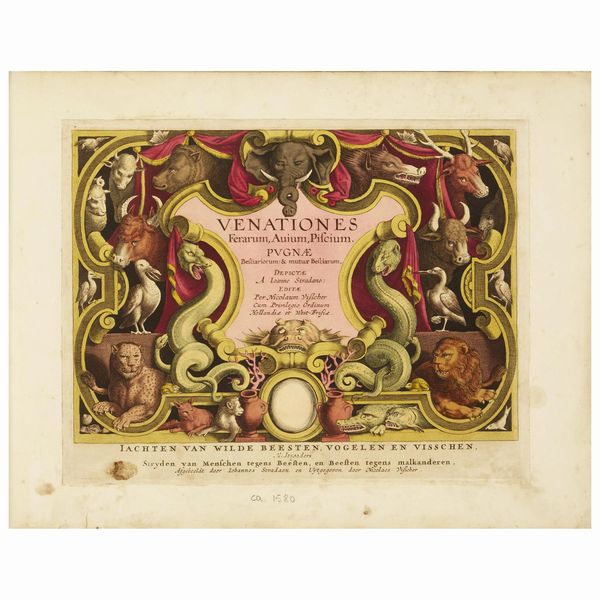 Magnifica serie di scene di caccia e pesca finemente acquerellate a mano, con la rara aggiunta sulla sericultura  - Asta LIBRI, MANOSCRITTI E AUTOGRAFI - Associazione Nazionale - Case d'Asta italiane