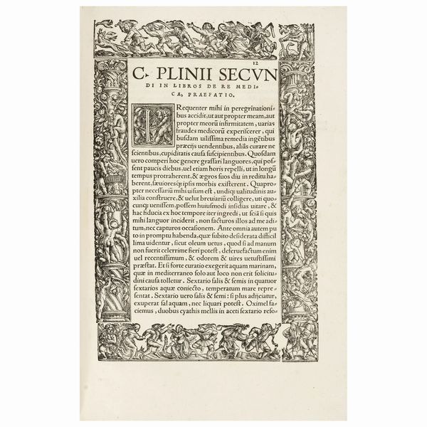 Rara prima edizione della prima raccolta di testi di farmacologia ed alimentazione dell’antichità Thorer, Alban. De Re Medica. Basilea, Cratander, 1528.  - Asta LIBRI, MANOSCRITTI E AUTOGRAFI - Associazione Nazionale - Case d'Asta italiane