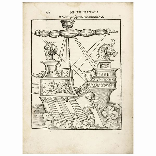 Prima edizione Froben di una popolare opera sull'abbigliamento e le navi dell'antichità  - Asta LIBRI, MANOSCRITTI E AUTOGRAFI - Associazione Nazionale - Case d'Asta italiane