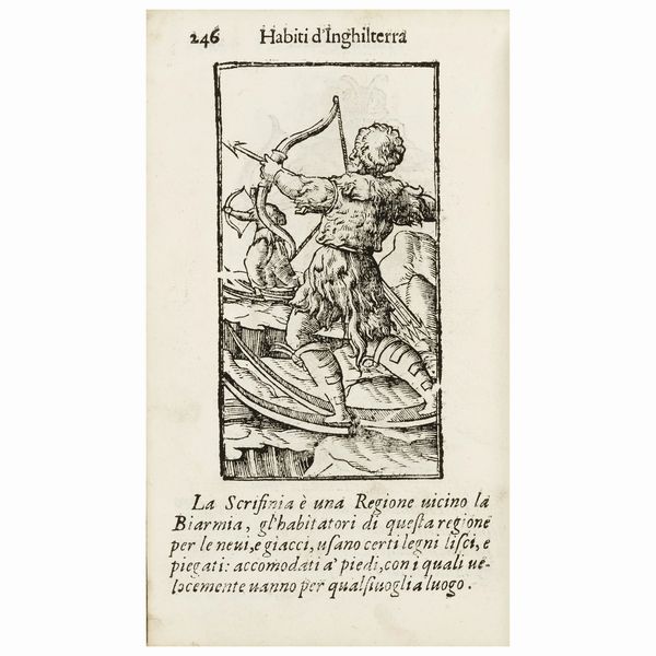 Terza edizione del più completo tra i primi libri di costume, la prima in cui è citato Tiziano  - Asta LIBRI, MANOSCRITTI E AUTOGRAFI - Associazione Nazionale - Case d'Asta italiane