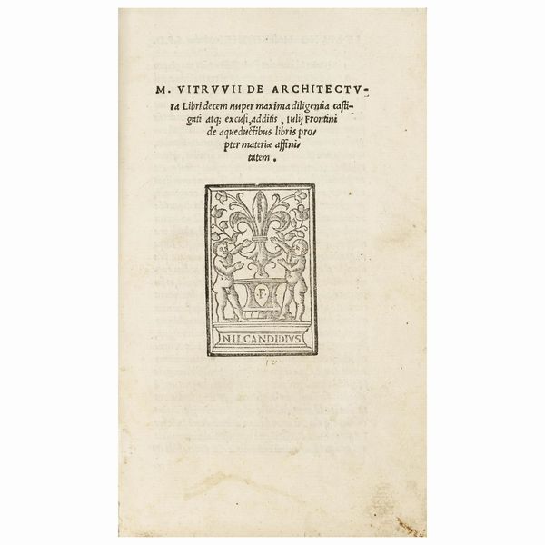 Il fondamento dell'architettura occidentale fino alla fine del XIX secolo  - Asta LIBRI, MANOSCRITTI E AUTOGRAFI - Associazione Nazionale - Case d'Asta italiane