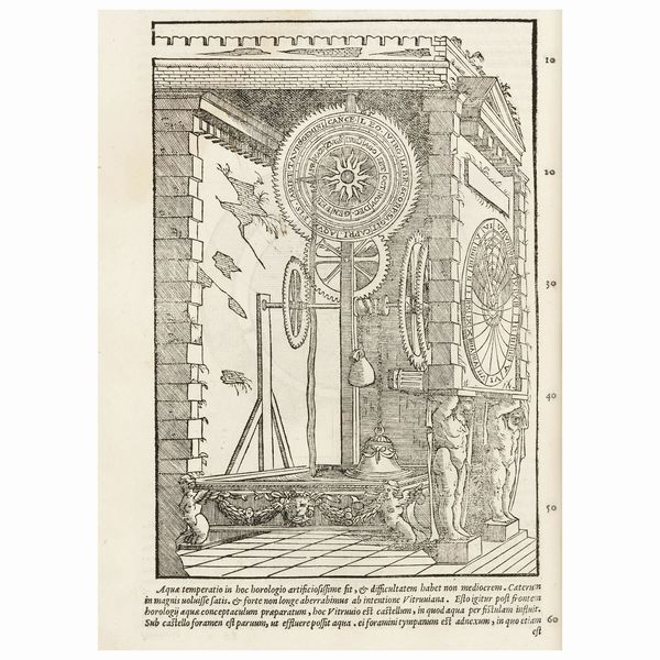 Prima edizione latina con l’importante commento di Daniele Barbaro  - Asta LIBRI, MANOSCRITTI E AUTOGRAFI - Associazione Nazionale - Case d'Asta italiane