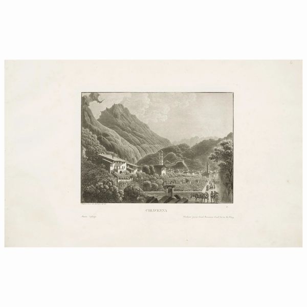 Bella raccolta di tavole dedicate a territori prossimi al passo dello Spluga  - Asta LIBRI, MANOSCRITTI E AUTOGRAFI - Associazione Nazionale - Case d'Asta italiane