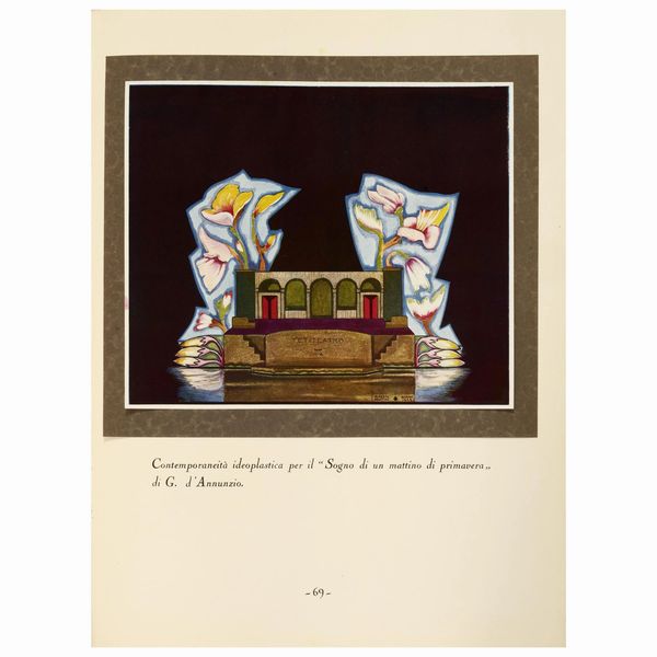 Il multiforme tempio di Martini dalle porte nautiche, luminoso, su liquidi specchi  - Asta LIBRI, MANOSCRITTI E AUTOGRAFI - Associazione Nazionale - Case d'Asta italiane