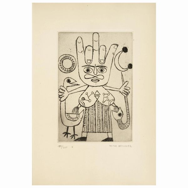 Prima edizione illustrata da Victor Brauner  - Asta LIBRI, MANOSCRITTI E AUTOGRAFI - Associazione Nazionale - Case d'Asta italiane