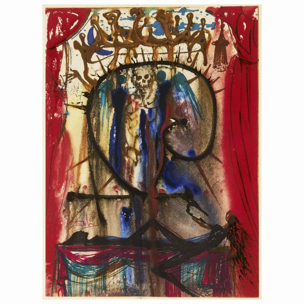 Capolavoro d’illustrazione del maestro catalano  - Asta LIBRI, MANOSCRITTI E AUTOGRAFI - Associazione Nazionale - Case d'Asta italiane