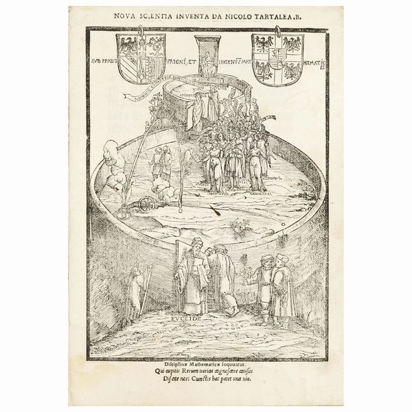 Prima edizione della prima opera pubblicata del grande matematico  - Asta LIBRI, MANOSCRITTI E AUTOGRAFI - Associazione Nazionale - Case d'Asta italiane