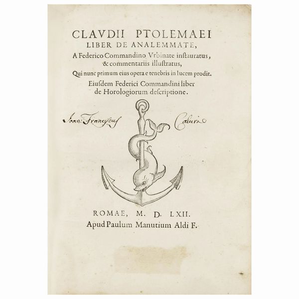 L'unica edizione di questa pregiata opera d'astronomia  - Asta LIBRI, MANOSCRITTI E AUTOGRAFI - Associazione Nazionale - Case d'Asta italiane