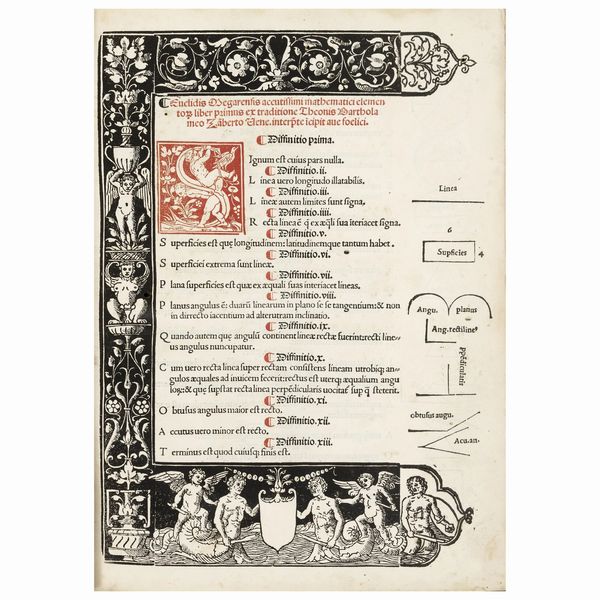 Pregevole ed assai rara edizione di una celebre opera matemetica  - Asta LIBRI, MANOSCRITTI E AUTOGRAFI - Associazione Nazionale - Case d'Asta italiane
