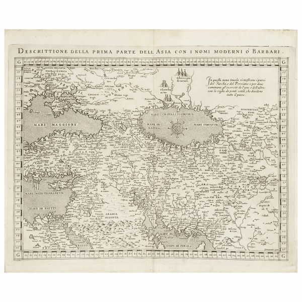 Edizione ampliata di questo resoconto di prima mano della guerra tra Turchia e Persia  - Asta LIBRI, MANOSCRITTI E AUTOGRAFI - Associazione Nazionale - Case d'Asta italiane