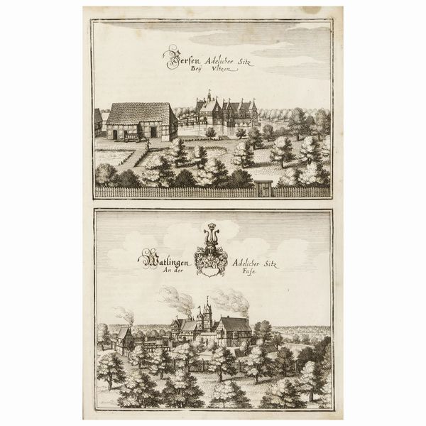 Prima edizione illustrata dal celebre incisore svizzero Merian  - Asta LIBRI, MANOSCRITTI E AUTOGRAFI - Associazione Nazionale - Case d'Asta italiane