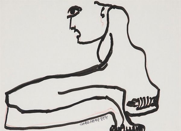 CAROL RAMA : senza titolo  - Asta Asta di Arte Moderna e Contemporanea - Associazione Nazionale - Case d'Asta italiane