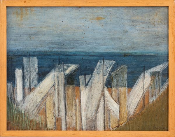 SARA  CAMPESAN : Tende sul mare  - Asta Asta di Arte Moderna e Contemporanea - Associazione Nazionale - Case d'Asta italiane