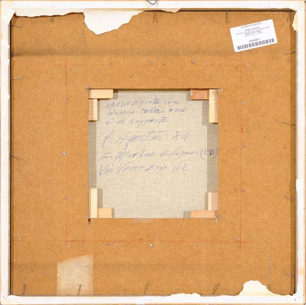 EDOER  AGOSTINI : senza titolo  - Asta Asta di Arte Moderna e Contemporanea - Associazione Nazionale - Case d'Asta italiane