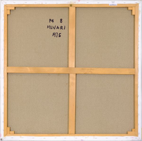 BRUNO  MUNARI : P4 8  - Asta Asta di Arte Moderna e Contemporanea - Associazione Nazionale - Case d'Asta italiane