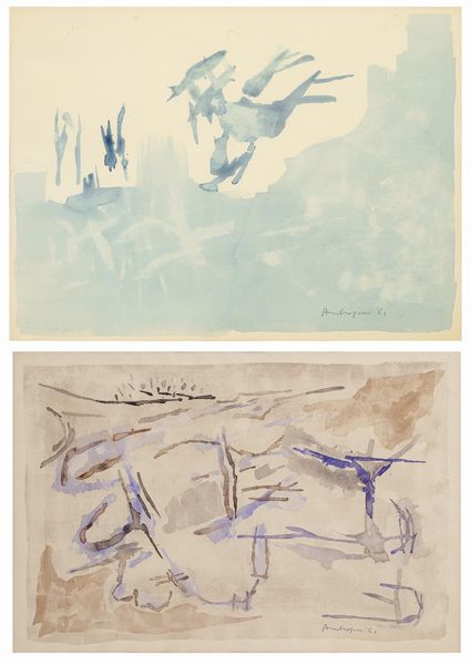 ANTON GIULIO AMBROSINI : Soggetti vari  - Asta Asta di Arte Moderna e Contemporanea - Associazione Nazionale - Case d'Asta italiane