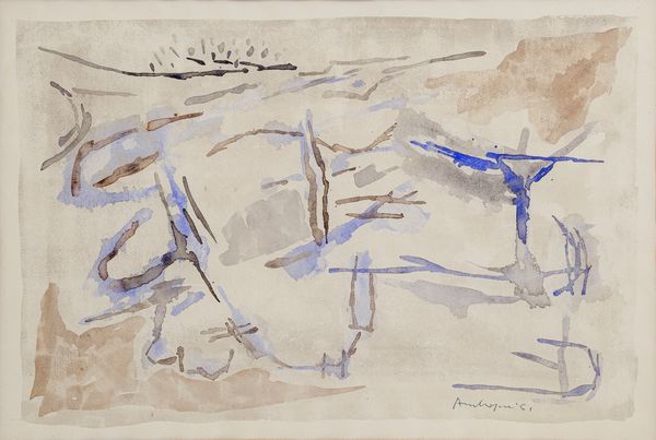 ANTON GIULIO AMBROSINI : Soggetti vari  - Asta Asta di Arte Moderna e Contemporanea - Associazione Nazionale - Case d'Asta italiane