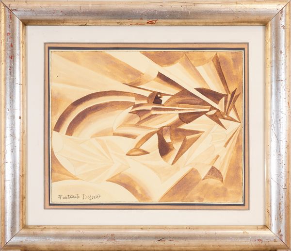 FORTUNATO DEPERO : Nitrito in velocit  - Asta Asta di Arte Moderna e Contemporanea - Associazione Nazionale - Case d'Asta italiane