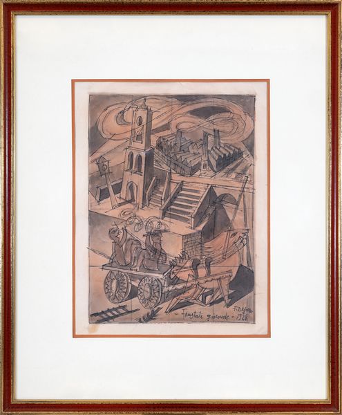 FORTUNATO DEPERO : Frustate gioconde  - Asta Asta di Arte Moderna e Contemporanea - Associazione Nazionale - Case d'Asta italiane