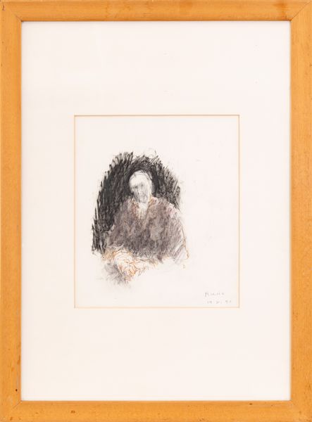 ZORAN MUSIC : Uomo seduto  - Asta Asta di Arte Moderna e Contemporanea - Associazione Nazionale - Case d'Asta italiane