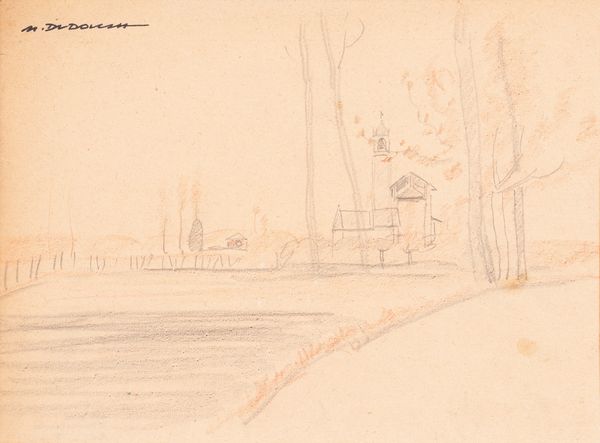 Marcello Dudovich : Paesaggio  - Asta Asta di Arte Moderna e Contemporanea - Associazione Nazionale - Case d'Asta italiane